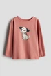 Реглан терракотовый Собачка H&M 92см (400099527) - изображение 1