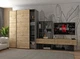 Шкаф-купе двухдверный Doros G-Caiser 180х60х240 см Графит/Дуб евок (DRS-011229) - изображение 2