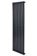 Дизайнерский вертикальный радиатор отопления ARTTIDESIGN Rimini 8/1500/472/50 чёрный матовый RM.8.150.47.5.B - изображение 11