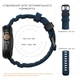 Ремінець Nomad Rocky Point Band Titanium Hardware для Apple Watch 46mm/49mm Синій (NM014827858) - зображення 12
