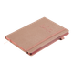 Блокнот діловий Buromax LIBRETA А5 96 аркушів у клітинку обкладинка штучна шкіра бежева (BM.295117-28) - зображення 3