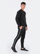 Свитшот на флисе мужской Joma Montana 102107.100 3XL Черный (8424309421328) - изображение 5