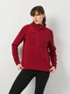 Толстовка на молнии утепленная на флисе без капюшона женская Joma Explorer 901497.650 XS Бордовая (8445456027546) - изображение 1