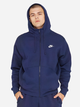 Худі утеплене чоловіче Nike M Nsw Club Hoodie Po Bb BV2654-410 2XL Темно-синє (193147705485) - зображення 1