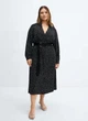 Платье женское MANGO 67025736 Черный S KL0463 - изображение 5