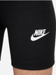 Kolarki dziecięce dla dziewczynki Nike Sportswear Classic FZ5581-010 XS (122-128 cm) Czarne - obraz 4