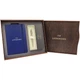 Подарунковий набір: Коробка + Кулькова ручка Parker JOTTER 17 16132_T205b + Блокнот Axent Partner I'm Ukrainian синій 8201-02-A-UKR - изображение 1