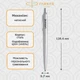 Подарунковий набір: Коробка + Кулькова ручка Parker JOTTER 17 16132_T205b + Блокнот Axent Partner I'm Ukrainian синій 8201-02-A-UKR - изображение 4