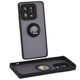 Чохол Fiji Colorframe для Xiaomi 13 Pro матовий бампер з кільцем підставкою Black - зображення 2