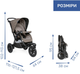 Коляска 2 в 1 Chicco Activ3 Черная (87087.51.01) - изображение 11