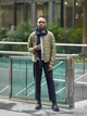 Куртка демисезонная мужская Uniqlo 768619901 3XL Зеленая (1159825321) - изображение 4