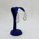 Серьги свадебные загадочный узор с фианитами BLAGOY-ART- RH42007-1 - изображение 3