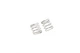 Комплект пружинок колодок ручника Mitsubishi Lancer X - 105-0010 QUICK BRAKE - зображення 6
