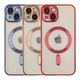 Чохол TPU Metallic Full Camera with Magsafe для iPhone 14 Колір Dark Purple - изображение 2