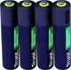 Акумулятор Trust USB Type-C AAA, 1.5V 500mAh, Li-Ion, 4 шт (TR25671) - зображення 2