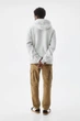 Штани Pull & Bear темно-бежевий TLKXF280 34 - изображение 2