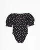 Боді Miss Selfridge чорний в білий горошок CGXDV867 32 - изображение 2