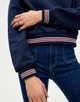 Світшот Pull & Bear темно-синій WYYGF836 XS - зображення 4