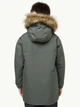 Дитяча зимова куртка-парка довга для хлопчика Jack Wolfskin Cosy Bear Jacket K 1610091_T0137 116 см Зелена (4064886344975) - зображення 2