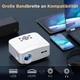 Мини-проектор Giaomar C6 10000 люмен, 5G WiFi, Bluetooth, для домашнего кинотеатра, Full HD 1080P, совместим со смартфоном, HDMI, USB, ноутбуком, телевизором b4 - изображение 6