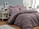Постельное белье First Choice Jacquard Satin 200х220 Athena Lilac - изображение 1