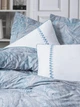 Комплект постельного белья Cotton Box Elite Saten 200×220 Stilla Mavi - изображение 3
