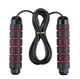 Скакалка скоростная для кроссфита NRJ Speed Rope Classic NRJ-201 Black/Red (2.8м.) - изображение 3