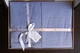 Постельное белье First Choice Jacquard Satin 200х220 см Stesha Dusty Blue - изображение 3