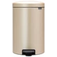 Бак для мусора с педалью Brabantia NewIcon Pedal Bin 20 л шампань 304460 (00800889) - изображение 1