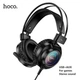 Ігрові навушники з мікрофоном Hoco W110 Resource gaming (гарнітура, ігрові, AUX 3,5mm + USB) Чорний - изображение 1