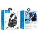 Ігрові навушники з мікрофоном Hoco W110 Resource gaming (гарнітура, ігрові, AUX 3,5mm + USB) Чорний - изображение 5