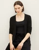 Кардиган Tom Tailor Ж1113961 (1036778) колір чорний XS - изображение 2