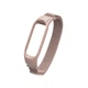 Ремінець для Xiaomi Mi Band 3 / 4 Milanese Loop Колір Бордовий - зображення 3