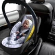 Універсальна захисна вкладка в автокрісло групи 0+ (0-13 кг), візочок Baby Protect WP mini (Ontario Baby) ART-0000674, жовтий - зображення 5