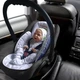 Универсальный защитный вкладыш в автокресло группы 0+ (0-13 кг), коляску Baby Protect WP mini (Ontario Baby) ART-0000678, синий - изображение 5