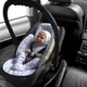 Универсальный защитный вкладыш в автокресло группы 0+ (0-13 кг), коляску Baby Protect WP mini (Ontario Baby) ART-0000673, бежевый - изображение 5