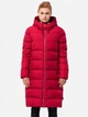 Пуховик зимний длинный женский Jack Wolfskin Crystal Palace Coat 1204131_2505 L Красный (4060477280073) - изображение 1