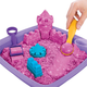 Zestaw do rzeźbienia Spin Master Kinetic Sand Sparkling Sandcastle Rozowy (778988378434) - obraz 2