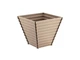 Горщик для квітів ALYA PLASTIK WOODEN (мікс) - зображення 4