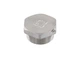 Заглушка RAFTEC 1 1/4" латунь, РЗ, DN32, під пломбу, нікель, ZN04 - изображение 1