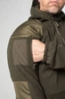 Чоловіча флісова кофта Military з капюшоном олива XL - зображення 2