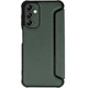 Кожаный чехол-книжка GETMAN Razor (PU) для Samsung Galaxy A25 5G Green - изображение 2