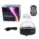 Energolux QR-115 12 цветной, стерео LED RGB, Bluetooth диско-шар, светомузыка с пультом, лазерный диск проектор 360° с подвижным эффектом, активация под ритм музыки - изображение 9