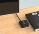Виносна кнопка увімкнення/вимкнення/перезавантаження ПК TEUCER KG-02 USB 2.0, RESET, POWER, AUDIO, MIC + звук комп'ютера з планкою Чорна - зображення 11