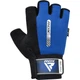 Рукавички для фітнесу RDX W1 HALF BLUE-S - изображение 4