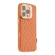 Чохол Kajsa Briquette Collection Rhombus with MagSafe для iPhone 16 Pro Колір Light Grey - изображение 13