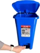 Мусорное ведро с педалью Afacan Plastik бытовое 30 л Синее (SU-SPK-30-107) - изображение 3