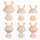 Светильник-ночник Kite Cute Bunny LED с аккумулятором Персиковый (K25-316-1-4) - изображение 4