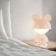 Светильник-ночник Kite Cute Mouse LED с аккумулятором Персиковый (K25-316-2-4) - изображение 5