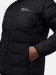 Куртка демисезонная короткая с капюшоном женская Jack Wolfskin Ather Down Hoody W Rds A60330-6000 XS Черная (4064886342636) - изображение 3